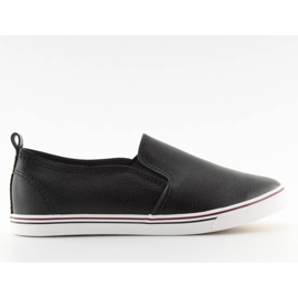 Sneakers slip-on sort ansigt sort xl08p Sort