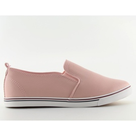 Slip-on sneakers pink xl08p Pink lyserød