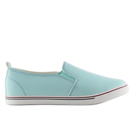 Sneakers slip-on blå xl08p L.BLÅ