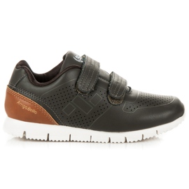 Arrigo Bello Drengens velcro sko brun