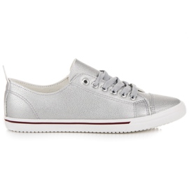Seastar Sølvbundne sneakers grå