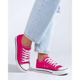 Fuchsia sneakers lyserød