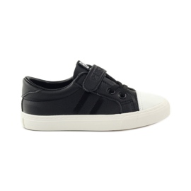 Big star 374039 sorte sportssneakers hvid