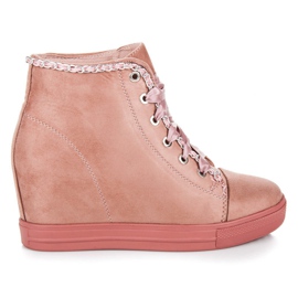 Seastar Sneakers bundet med et bånd lyserød