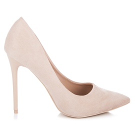 Seastar Beige høje hæle