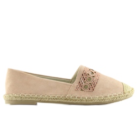 Pink dame espadriller SK135 Pink lyserød