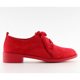 Røde kvinders loafers rød