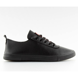 Sorte bløde sneakers til kvinder NB190P Sort