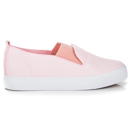 L&H Pink slipons lyserød