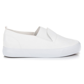 L&H Hvide slipons