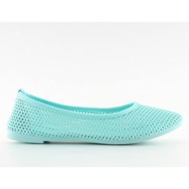 Mint mesh ballerinaer JX56 L.GRØN