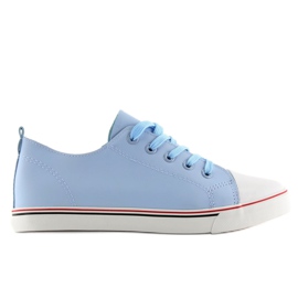 Kvinders blå sneakers XL01p Blå