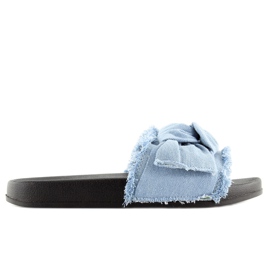 Blå Denim Hjemmesko Hn55 L.Blå