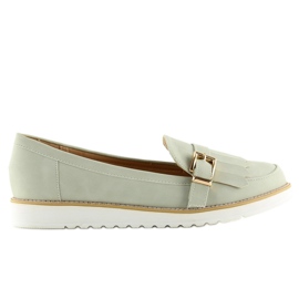 Grå Dame loafers 7210 Grå