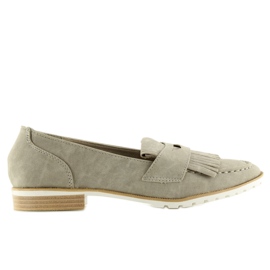 Grå Dame grå loafers 1174 Grå