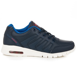 Ax Boxing Navy Sports Shoes blå