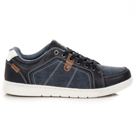 Arrigo Bello Bundet sneakers blå