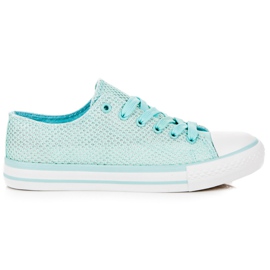 L&H Stilfulde kvinders sneakers grøn