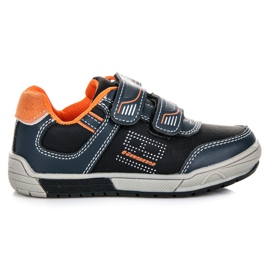 Hasby Sportssko med velcro sort