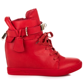 Vinceza Røde sneakers