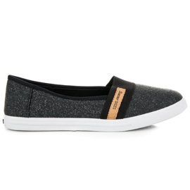 Seastar Sneakers med glitter sort