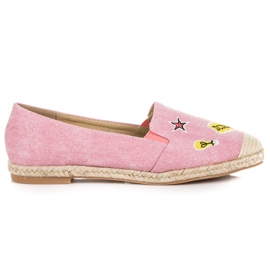 Seastar Espadriller med lapper lyserød