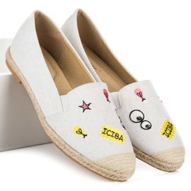 Seastar Espadriller med lapper hvid