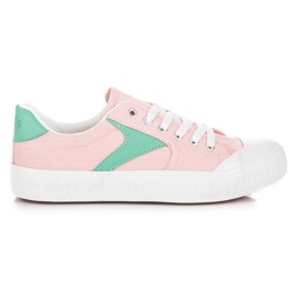 Kylie Lyserøde sneakers