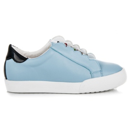 Vices Slip-on sneakers med ugler blå
