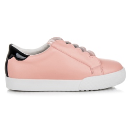 Vices Slip-on sneakers med ugler lyserød