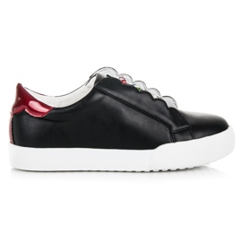 Vices Slip-on sneakers med ugler sort