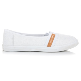 Seastar Sneakers med glitter hvid