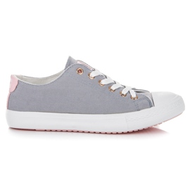 Grå sneakers