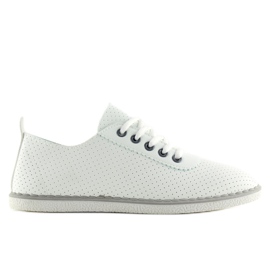 Sneakers til kvinder Hvid L-6 Grå