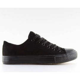 Sneakers i sort ruskind til kvinder G-94 sort
