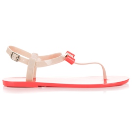 Vinceza Meliski sandaler med sløjfe orange