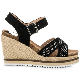 Kylie Kile sandaler sort