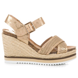 Kylie Kile sandaler gul