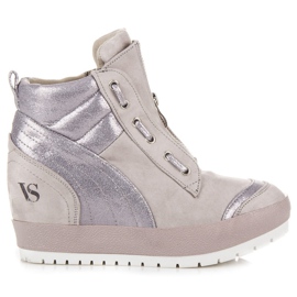 Vices Platform sneakers grå