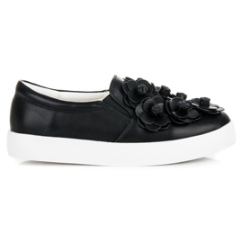 Vices Dekorative slipons sort