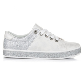 Seastar Hvide Sneakers På Indbindingen