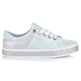 Seastar Blå Sneakers På Indbindingen