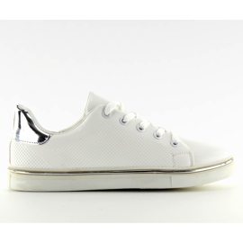 Hvide sneakers til kvinder B110-20 hvid