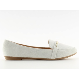 Dame loafers sølv 9988-121 Sølv grå