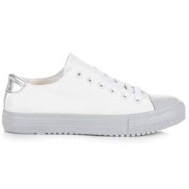 Dame sneakers hvid