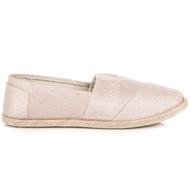 Slip-on espadriller brun