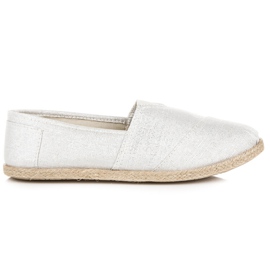 Slip-on espadriller grå