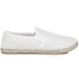 Muto Hvide espadriller glider på