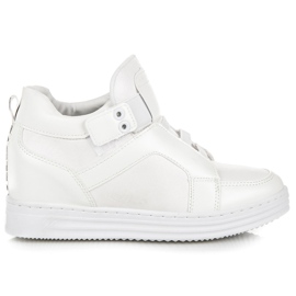 Muto Hvide velcro sneakers