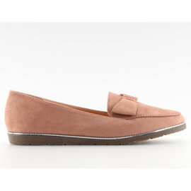 Pink loafers til kvinder 127-2 pink lyserød